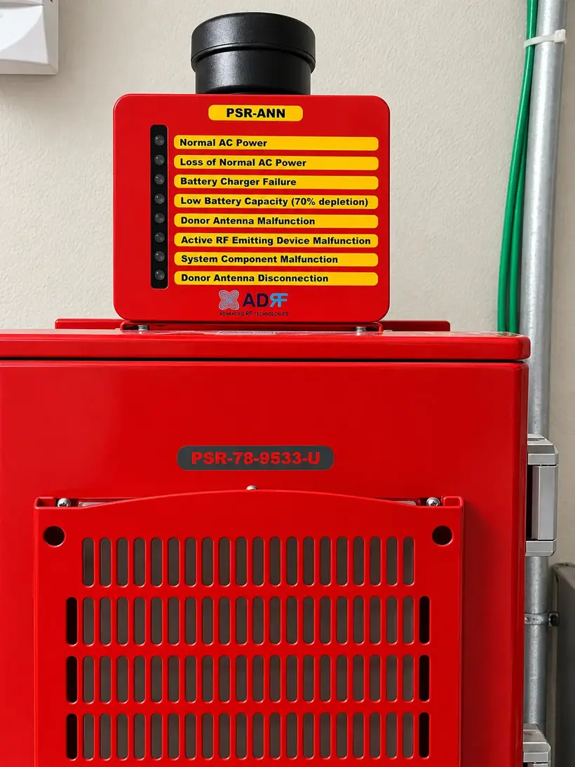 ADRF BDA annunciator installed at Dollar General